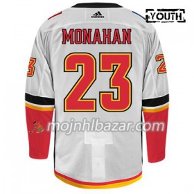 Dresovi Calgary Flames SEAN MONAHAN 23 Adidas Bijela Authentic - Dječji